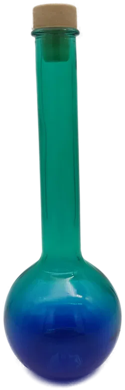 bunte Glasflasche - Bild 1