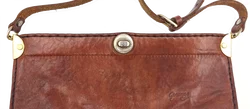 Georges Vintage Leder Umhängetasche congnacbraun - Bild 10