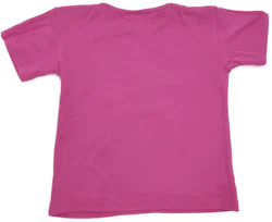 Okay Mädchenkurzarm T-Shirt rosa - 128 - Bild 2