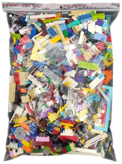 1,5 Kilo LEGO Steine gemischt Nr. 10 - Bild 2