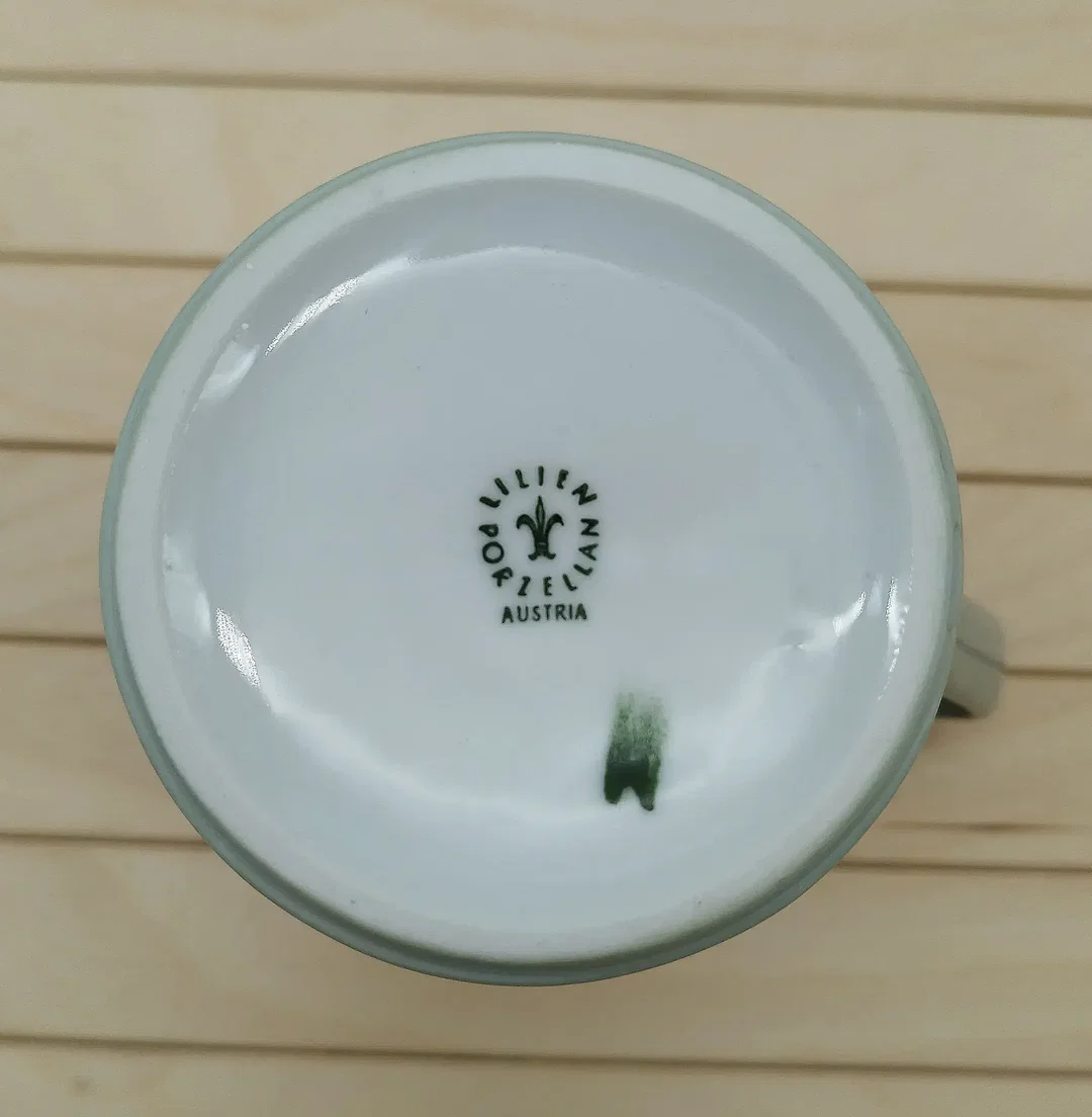 Milchgießer, Lilien Porzellan, Daisy, Nr. 20, mint  – Bild 3