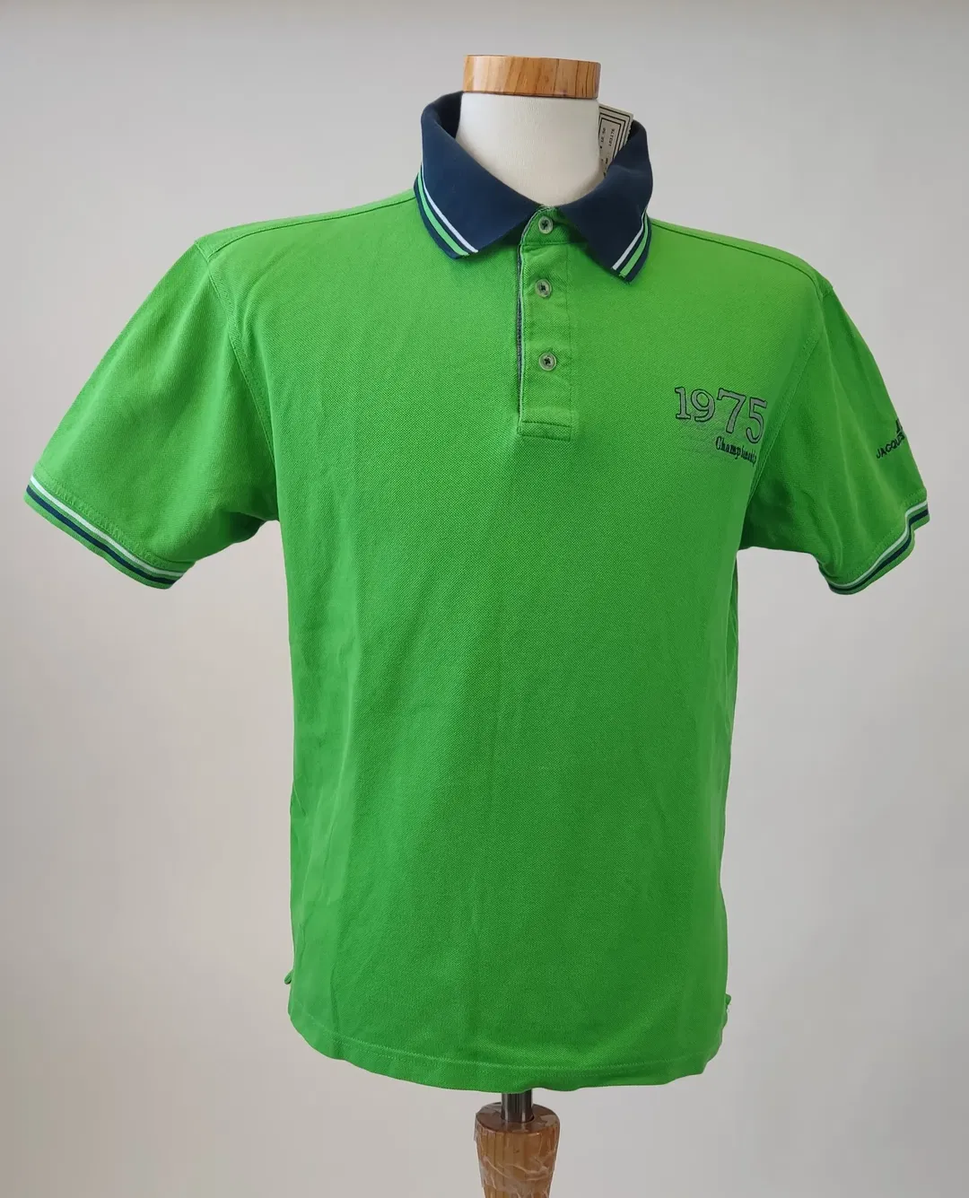 Jacques Lemans Poloshirt Herren, grün - Gr. L - Bild 1