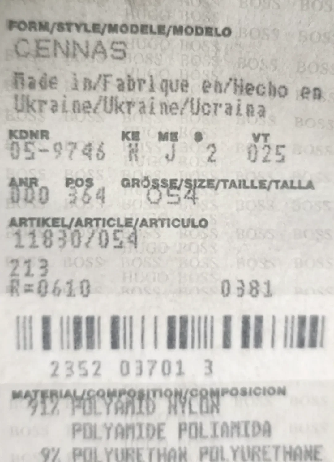 Hugo Boss Herrenjacke olivgrün Gr. 54 – Bild 4