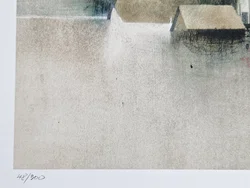 ERNST BALLUF - Schloss Orth - Lithographie  - Bild 4