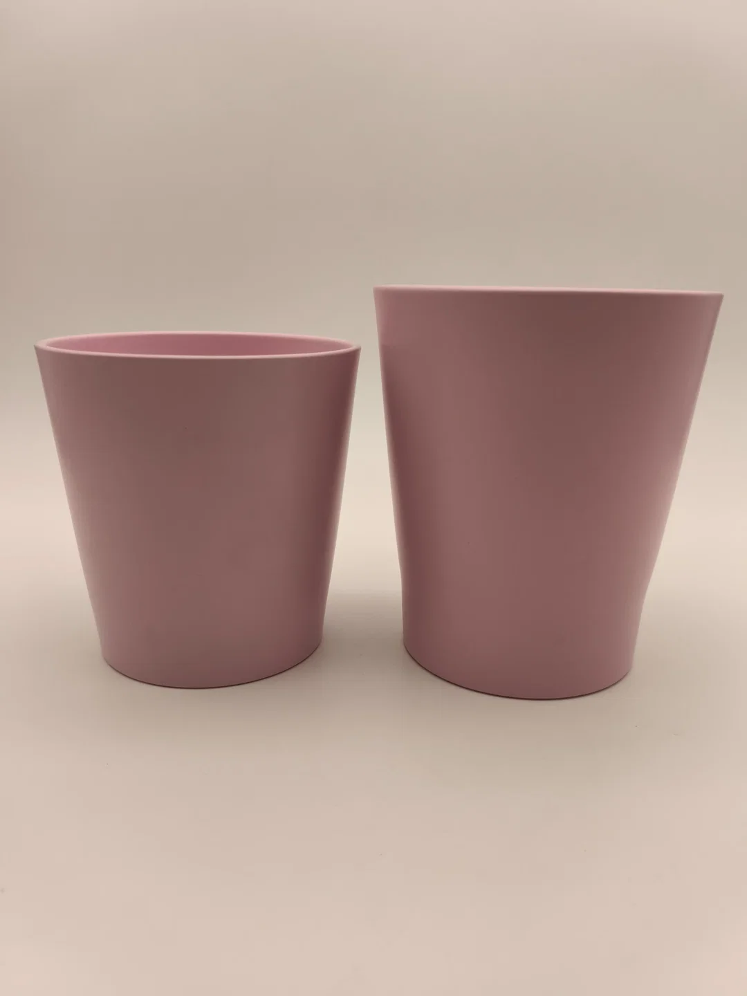 2 Übertöpfe rosa, Keramik - Bild 4