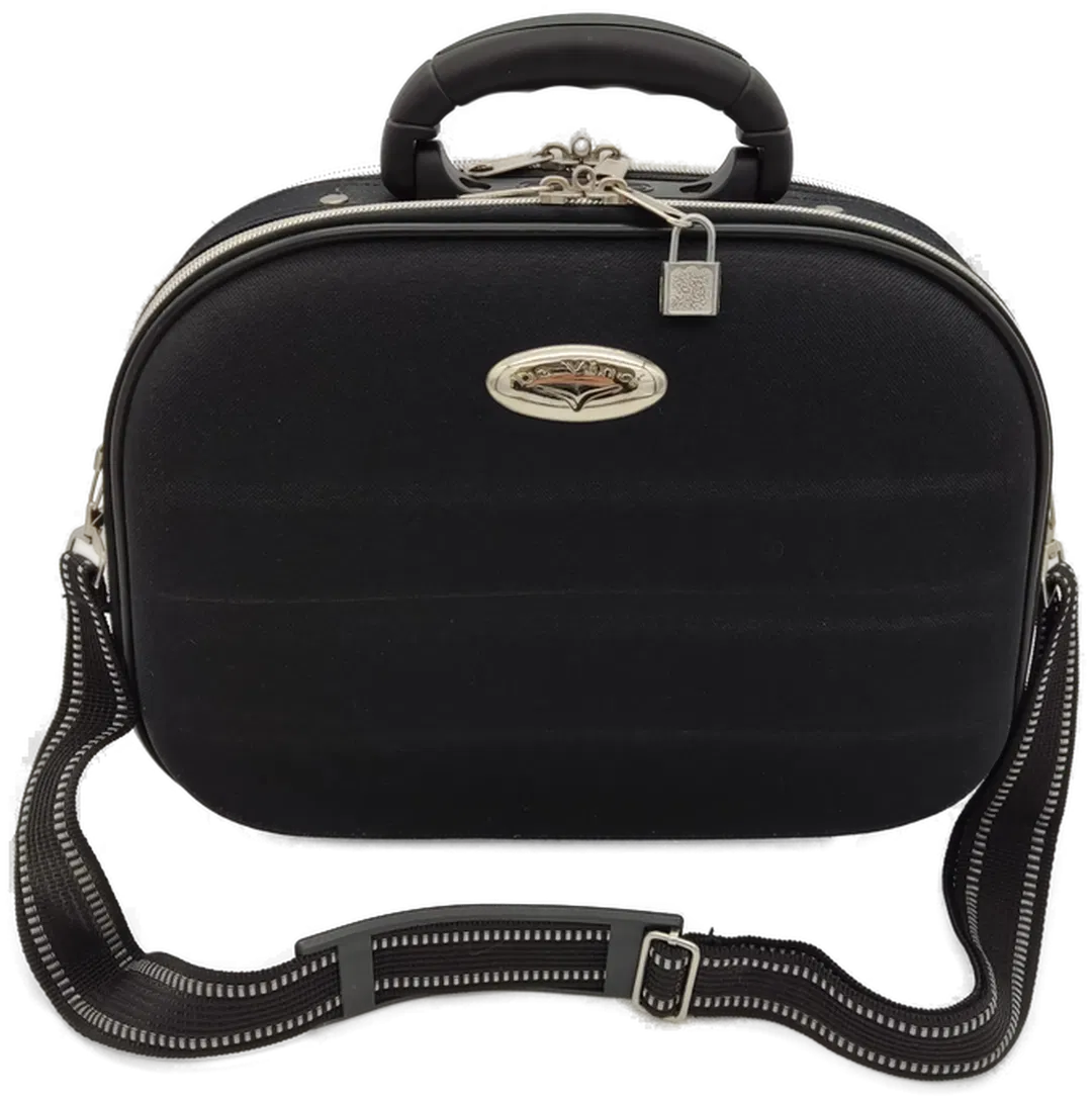 da Vinci Beautycase - Kosmetikkoffer Hartschale, schwarz - Bild 1