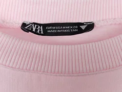 ZARA Damen Pulli, rosa - Gr. M - Bild 3