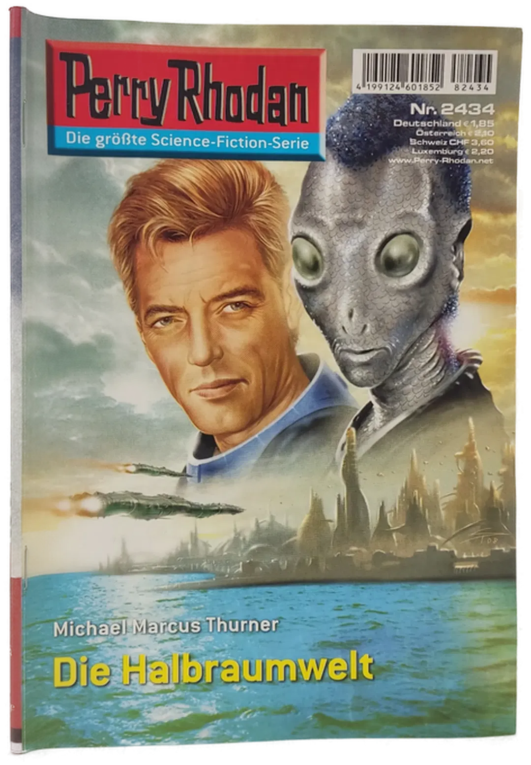 Romanheft Perry Rhodan Die Halbraumwelt Erstauflage Nr. 2434 - Bild 1