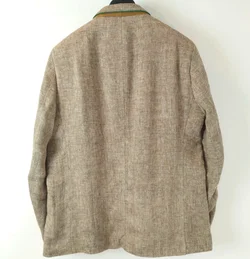 Trachtenjacke von Steinbock Mode Tyrol, Gr. 52, Leine, Beige/Hafer - Bild 2