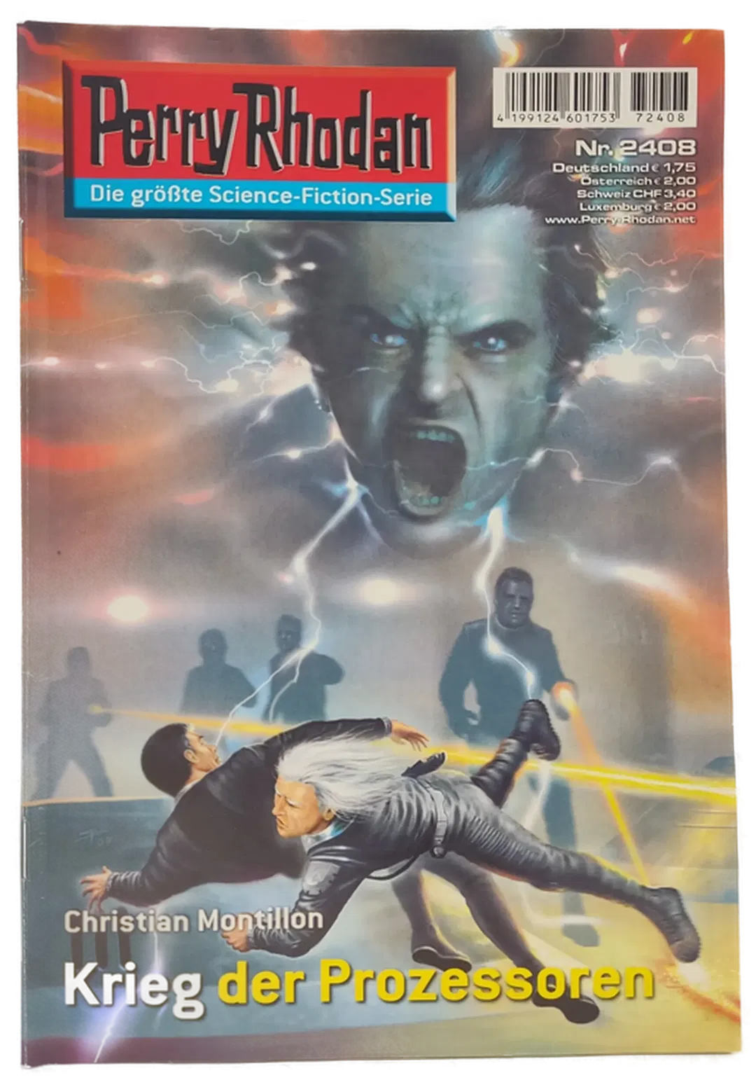 Romanheft Perry Rhodan Krieg der Prozessoren Erstauflage Nr.2408 - Bild 2