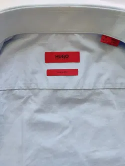 Hugo Boss Herren Hemd, blau - Gr. S  - Bild 4