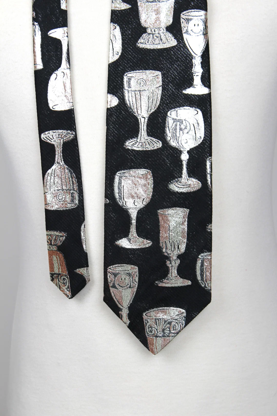 Moschino Krawatte "Glas", schwarz – Bild 2