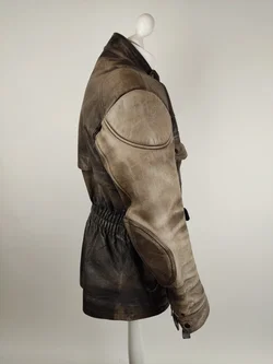 Herren Motorrad Lederjacke Echtleder Größe 54 | Biker-Chic - Bild 6