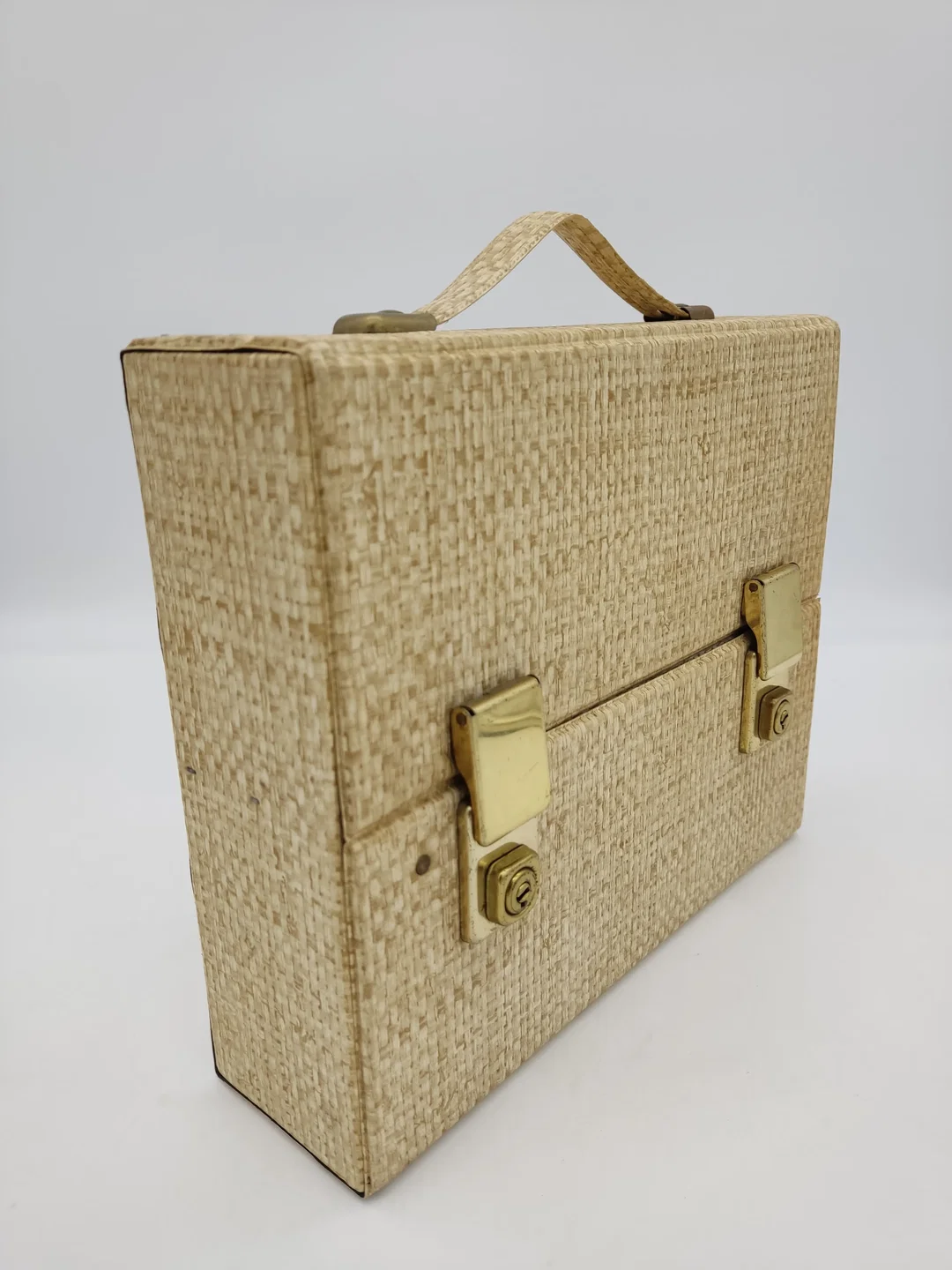 Vintage Kassetten-Tasche / Aufbewahrungsbox  – Bild 7