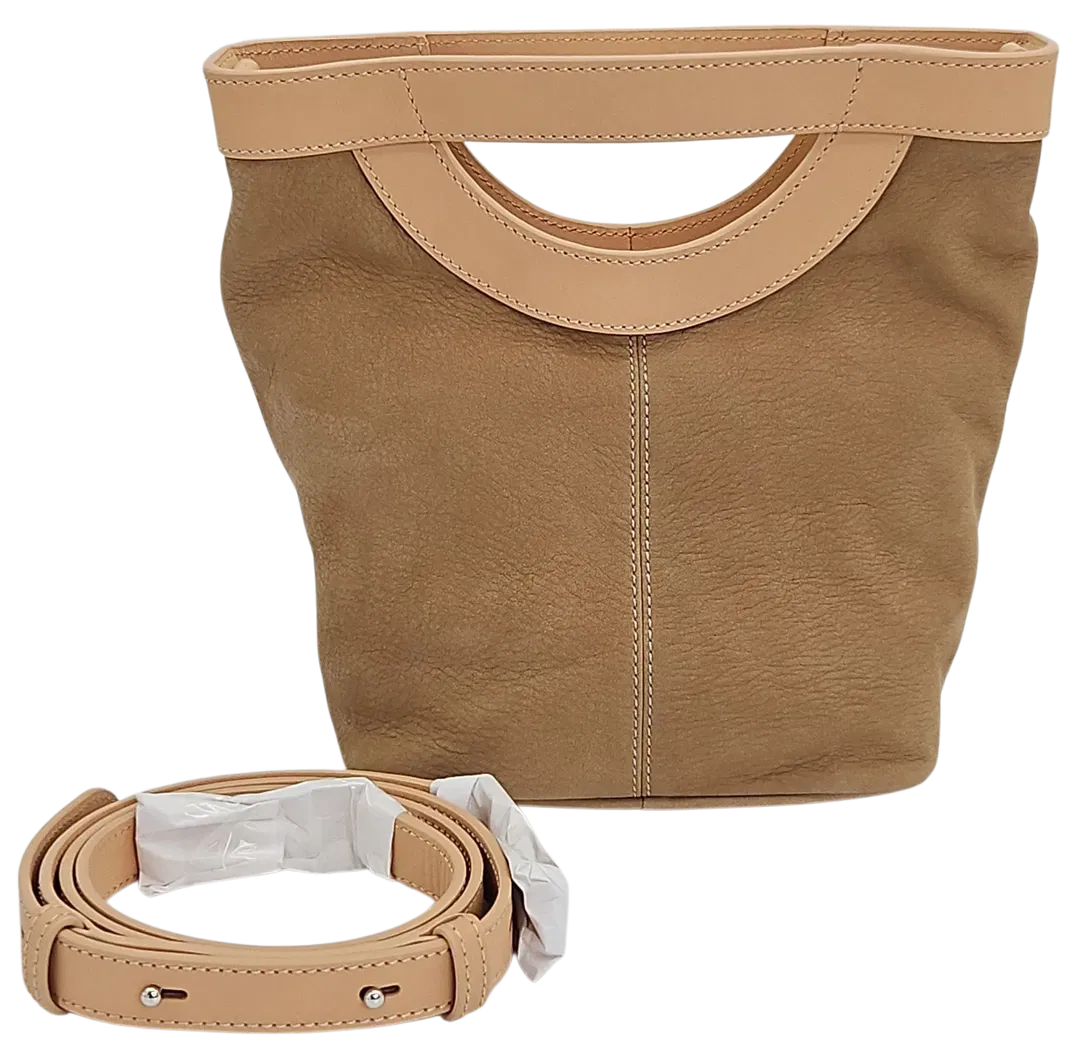 Max V. Koenig Damen Handtasche, beige/hellbraun - Höhe ca. 22 cm - Bild 4