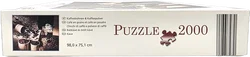 Ravensburger 2000-Teile-Puzzle Kaffeemotiv mit Bohnen und Tassen – Vorschau 6
