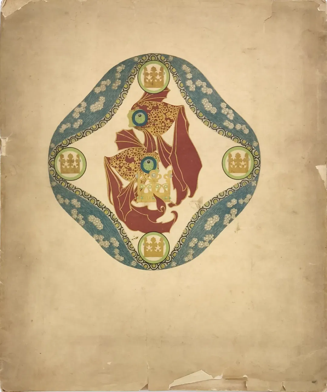 Antiquität - Andersen Kalender 1913 - Zwölf Märchen - Hugo Salus, Heinrich Lefler, Joseph Urban - Bild 1