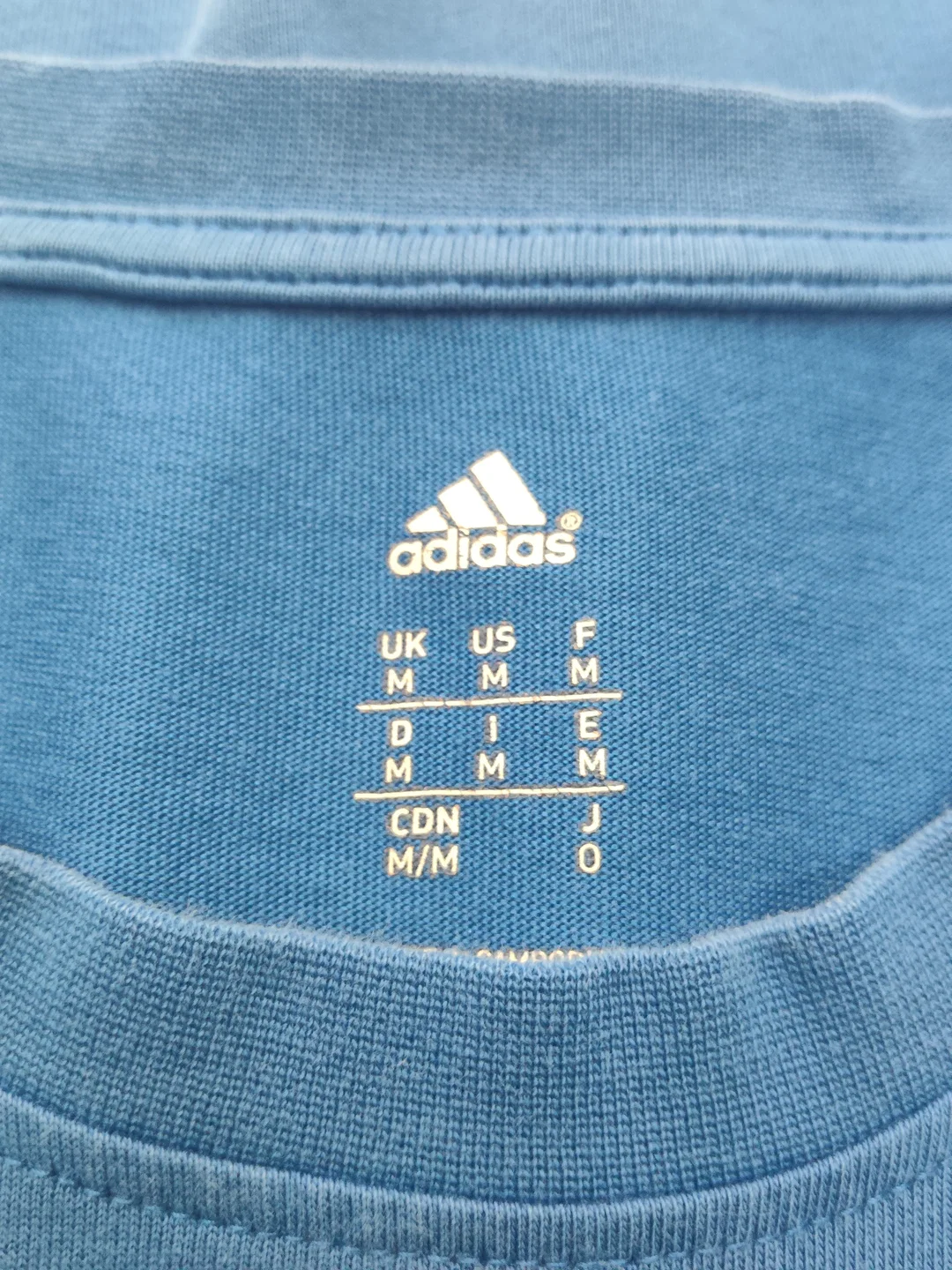 Herren T-Shirt Adidas Baumwolle Gr.48 | Sportlich & Zeitlos – Bild 4