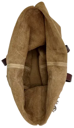 Max V. Koenig Damen Handtasche mit Fransen, braun - groß - Bild 4