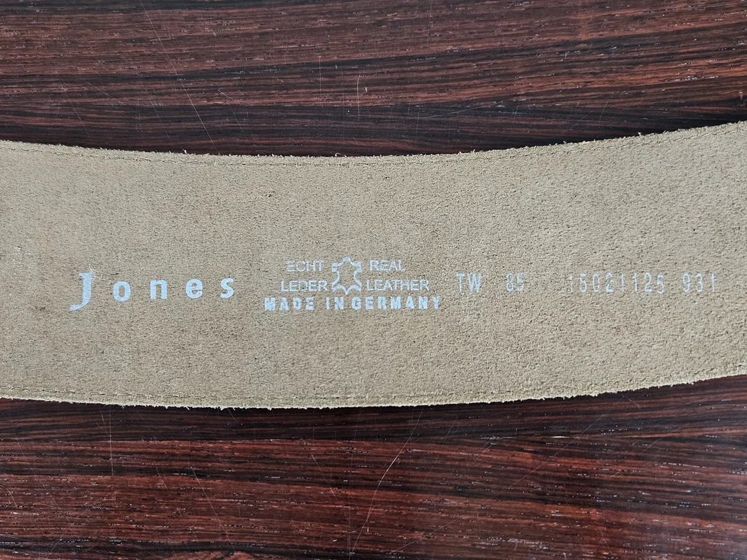 Jones Damen Echtleder Gürtel - Länge ca. 85 cm – Bild 4
