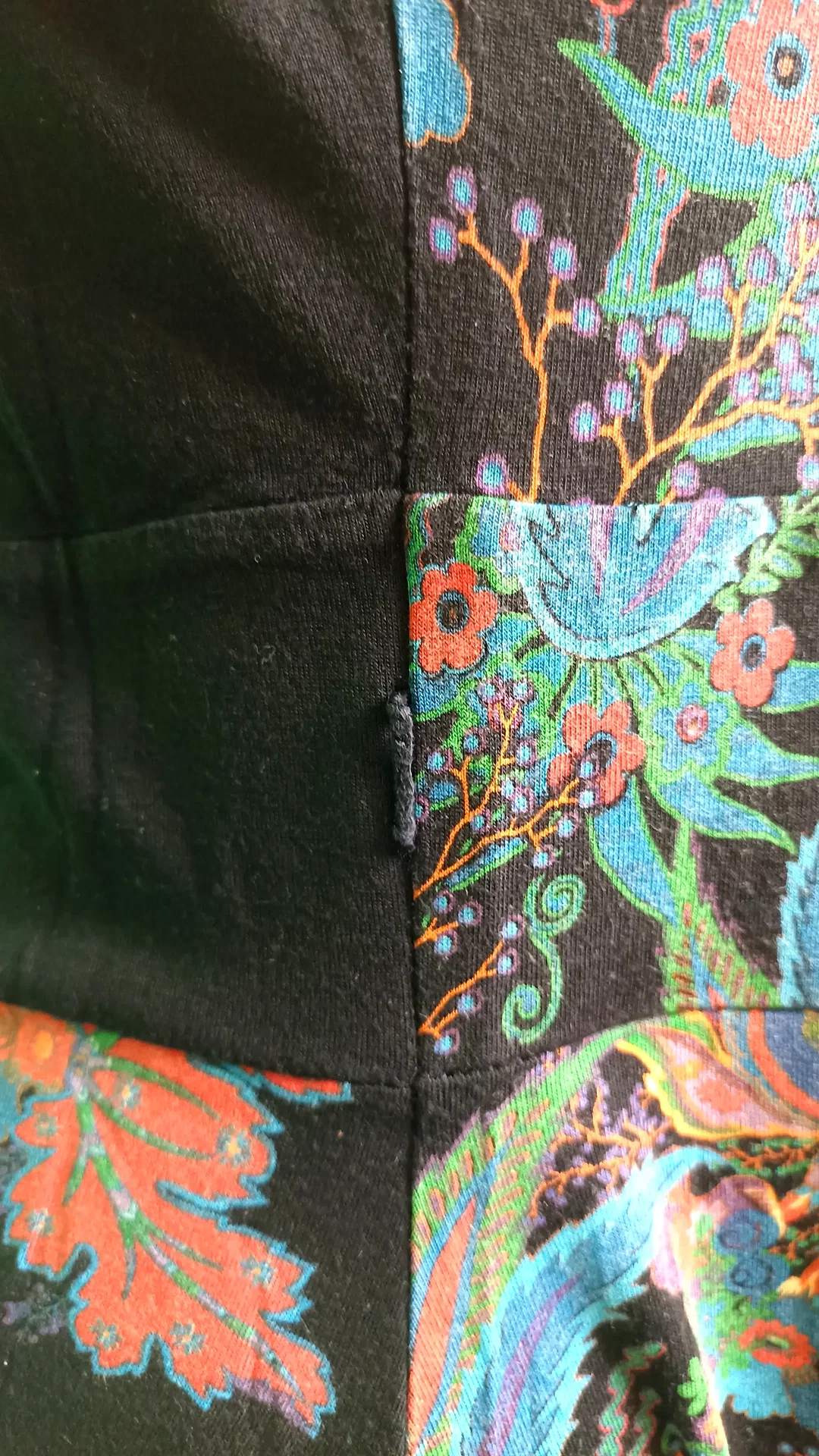 Desigual Damen Midikleid schwarz geblümt Gr. M – Bild 3