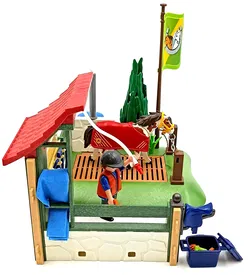 Playmobil Country Pferdewaschplatz mit funktionierender Wasserpumpe 6929  - Bild 5