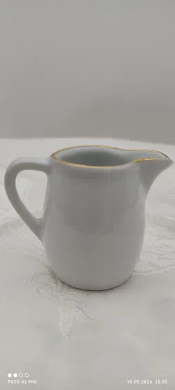 Lilien Porzellan Milchgießer Goldrand Dürnstein | Einmaliges Unikat - Bild 2