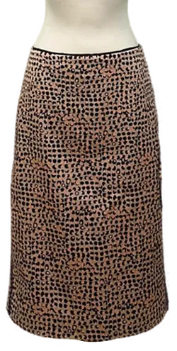 Marc Cain Damen Midirock mehrfarbig gepunktet Gr. XL - Bild 1