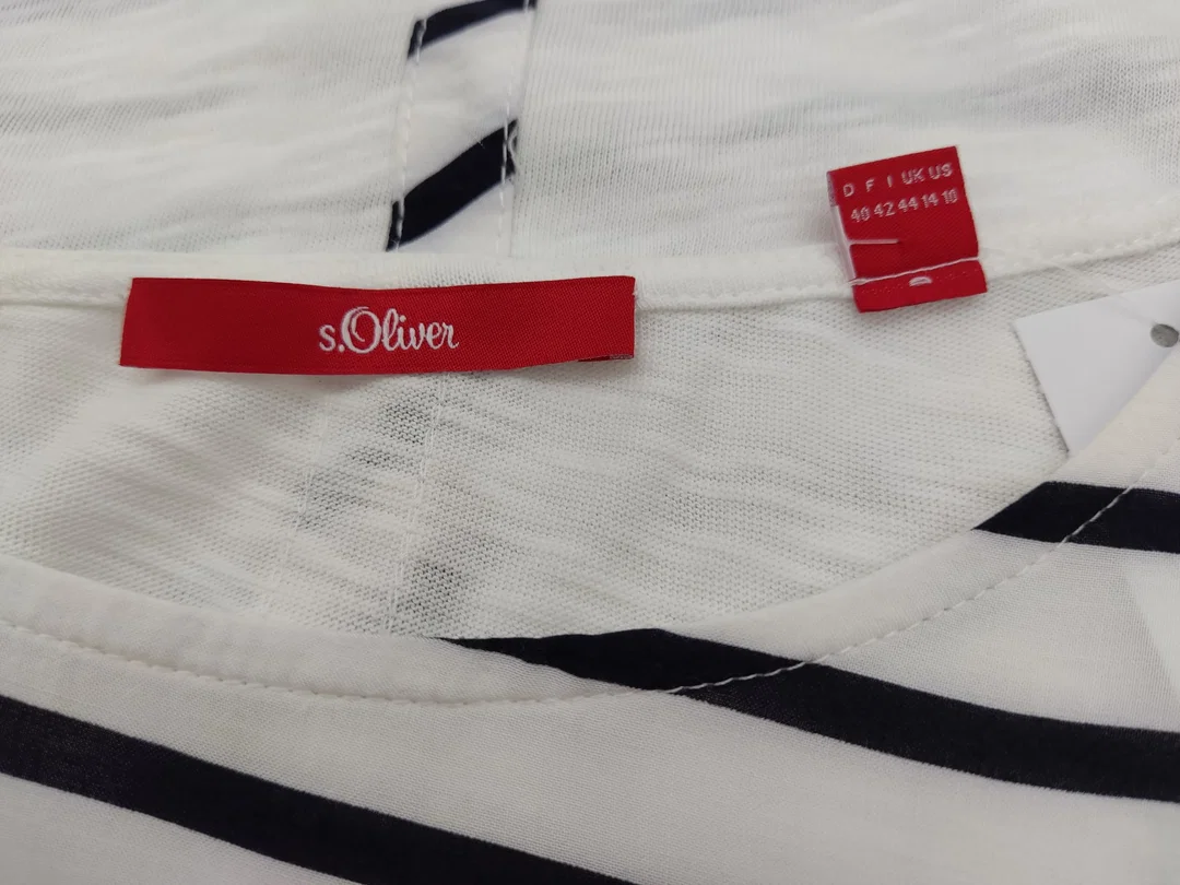 s.Oliver Damen Shirt mehrfarbig Gr. 40 – Bild 3