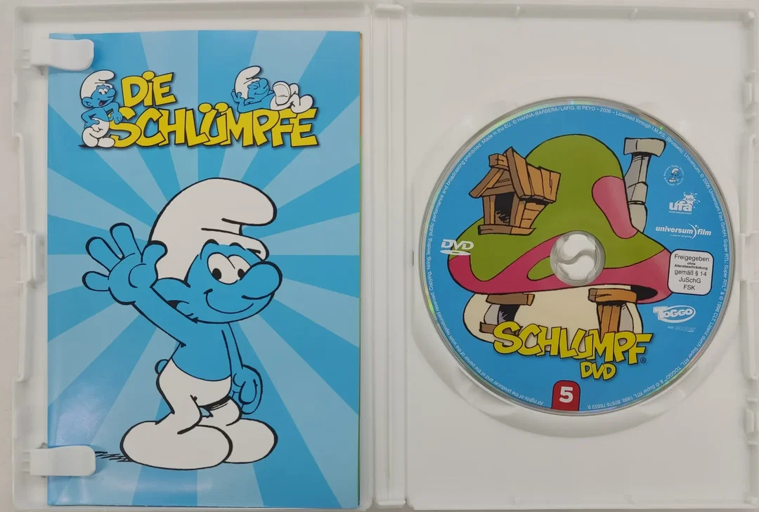 DVD Set "Die Schlümpfe" 5 DVDs – Bild 16