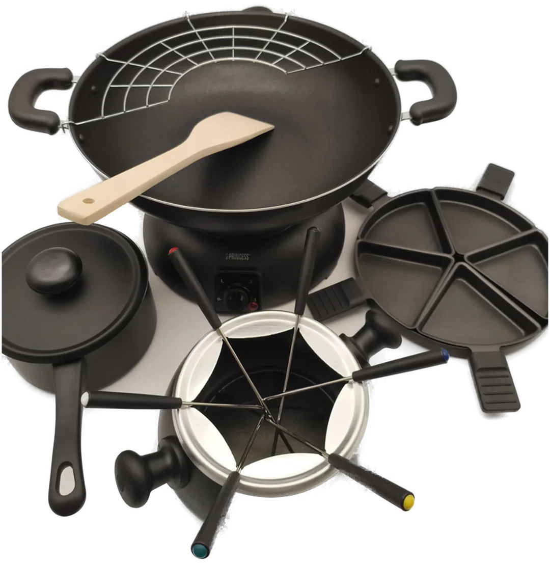 Multifunktionsgerät neuwertig,  Fondue, Wok, Grill, 6 in 1 – Bild 5