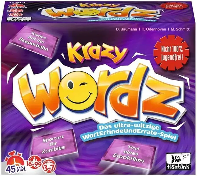 Spiel Krazy Wordz Erwachsenen-Edition Das ultra-witzige WortErfindungsUndErrateSpiel - Bild 1