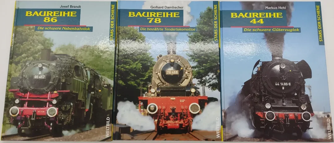 Buch Weltbild "Stars der Schiene" Eisenbahnen in 16 Bänden /Dampflokomotive – Bild 4