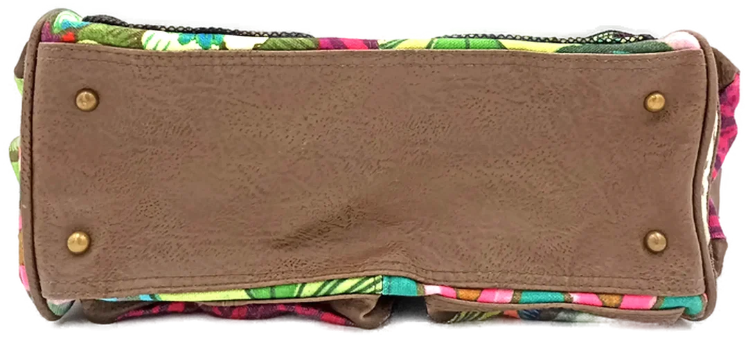 Desigual Damen Handtasche / Umhängetasche Blumenmuster – Bild 5