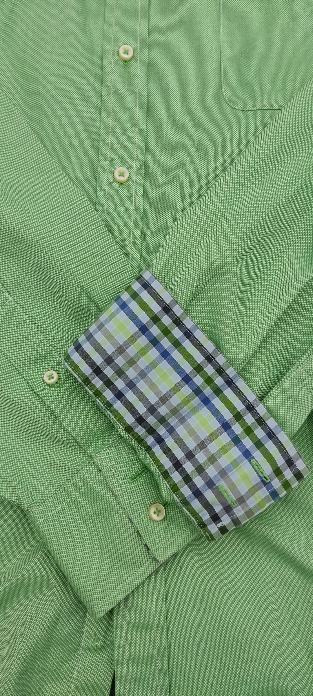 Tommy Hilfiger Herren Hemd grün Gr. XXL – Bild 3