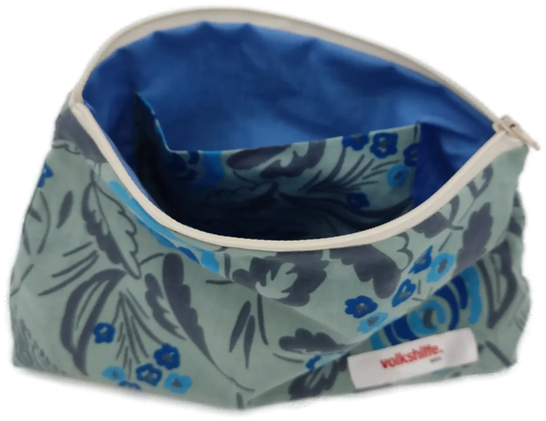 Stofftasche mit Zipp mehrfarbig – Bild 4