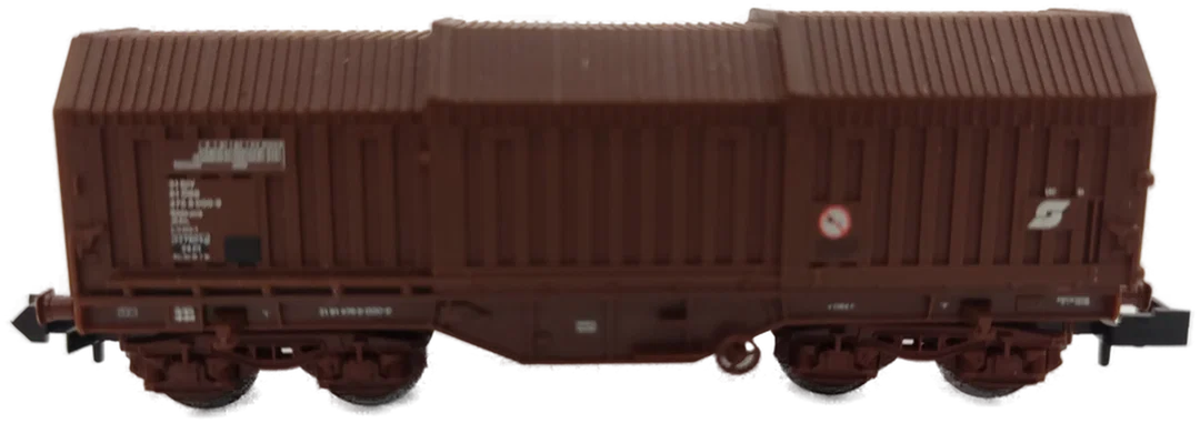 Roco Spur N 25135  Teleskophabenwagen ÖBB ohne Verpackung – Bild 4