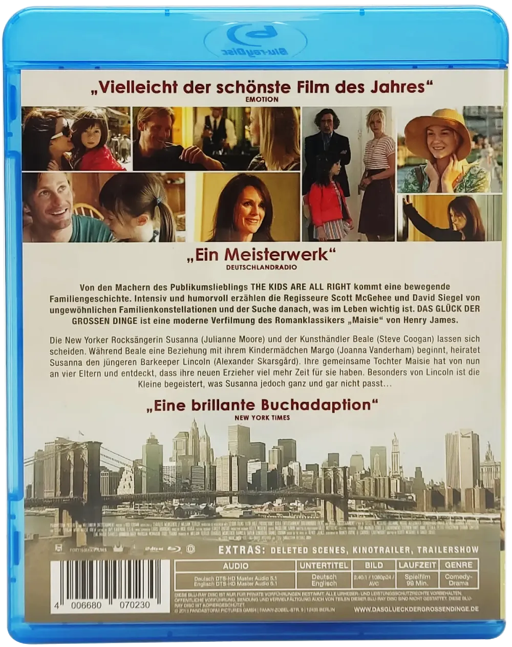 Blu-Ray "Das Glück der großen Dinge" mit Julianne Moore und Alexander Skarsgård – Bild 2