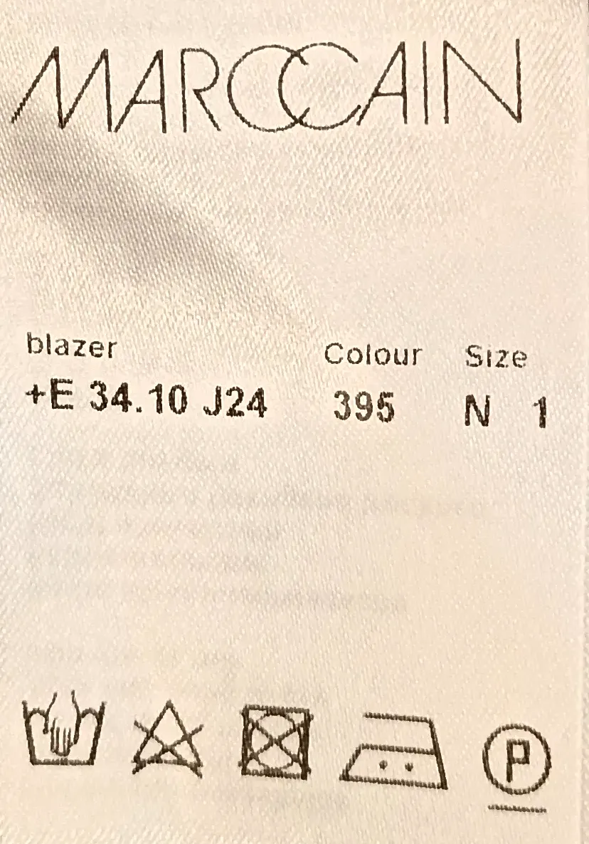 Marc Cain Damen Blazer dunkelblau Gr. XS – Bild 4