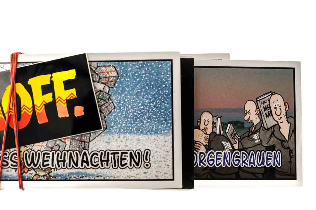 MOFF. Comic-Heft Konvolut 4 Teile Ende 2016, 2017 12 Teile vollzählig in Mappe – Bild 2