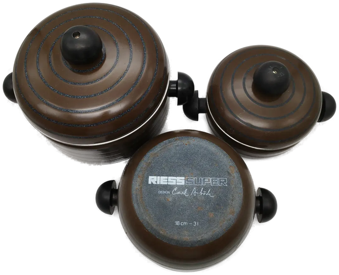 Riess Super - Carl Auböck Desing Kochtöpfe Emaille 1975 - Bild 1