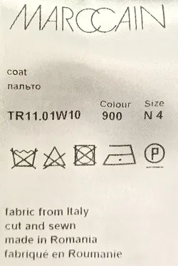 Marc Cain Damen Mantel schwarz Gr. 40 - Bild 6