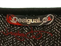 Desigual Damen Midikleid gemustert Gr. 40 - Bild 3