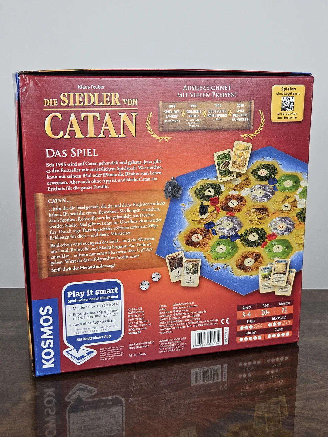 Die Siedler von Catan - Das Spiel - Gesellschaftsspiel - Kosmos – Bild 2