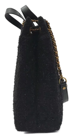 Guess Damen Bouclétasche schwarz - Bild 4