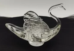 Schwan Figur aus Glas - Bild 3