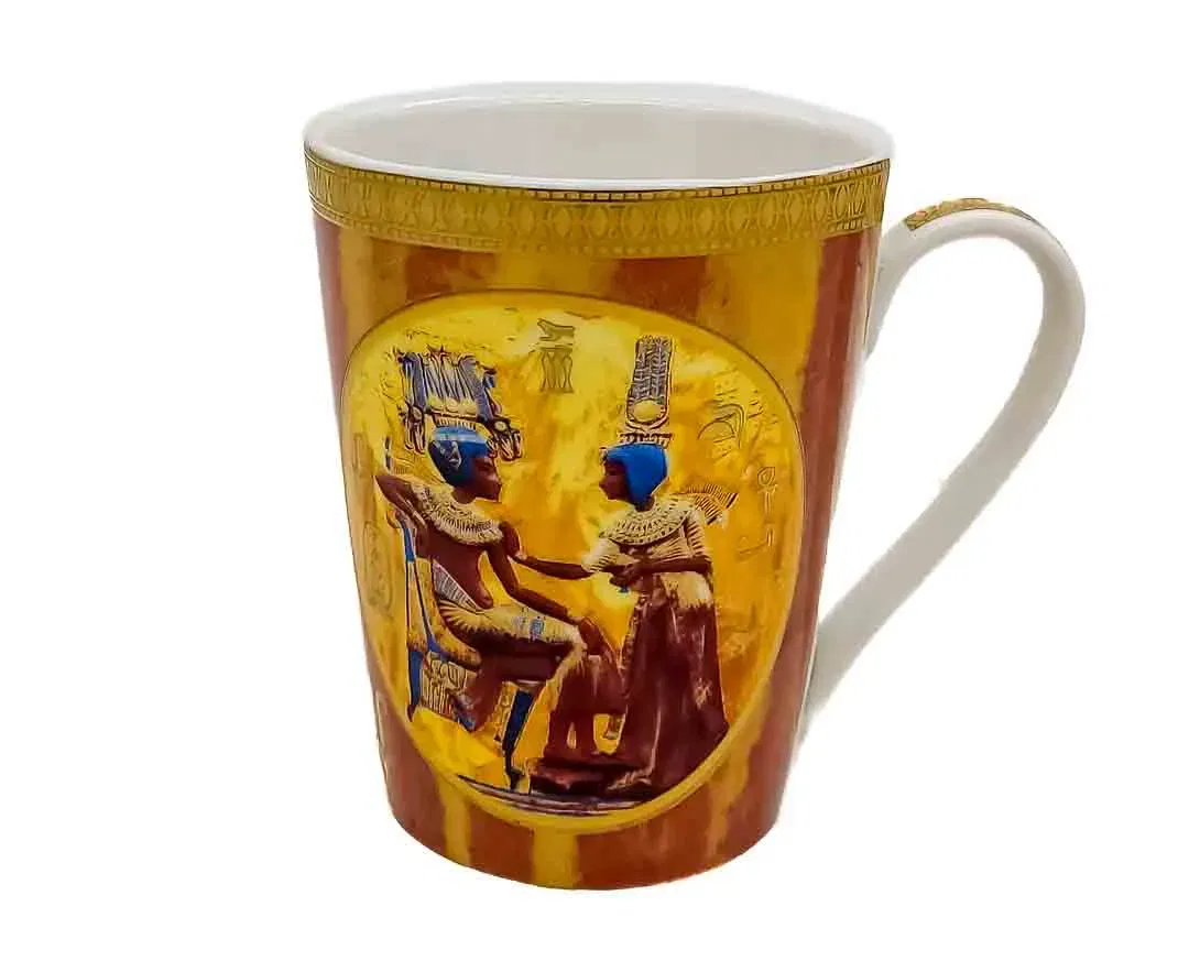 Traditionelle Ägyptische Skulptur Tasse von 1942 - Bild 1