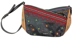 Desigual Lululove Harry Mini Damen Handtasche / Umhängetasche Blumenmuster - Bild 1