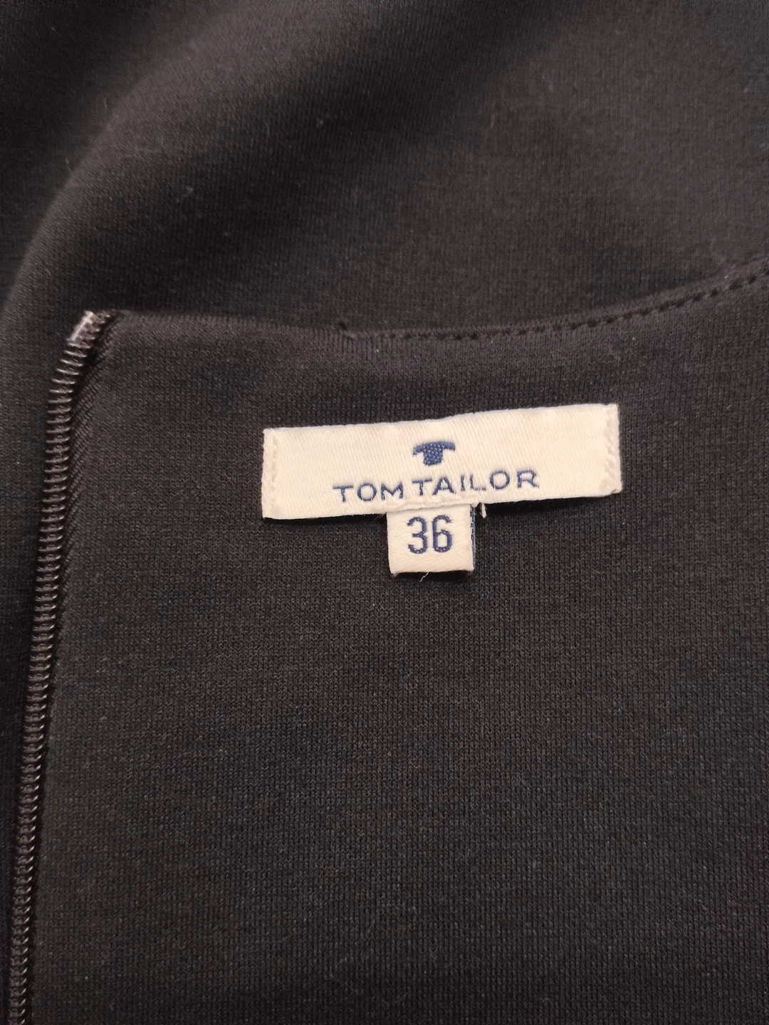 Midikleid Tom Tailor Gr. 36 Unifarben | Zeitlos Elegant – Bild 4