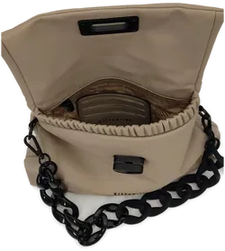 Hispanitas Damen Tasche aus Kunstleder – Neu mit Etikett, Unifarben, Taube - Bild 3